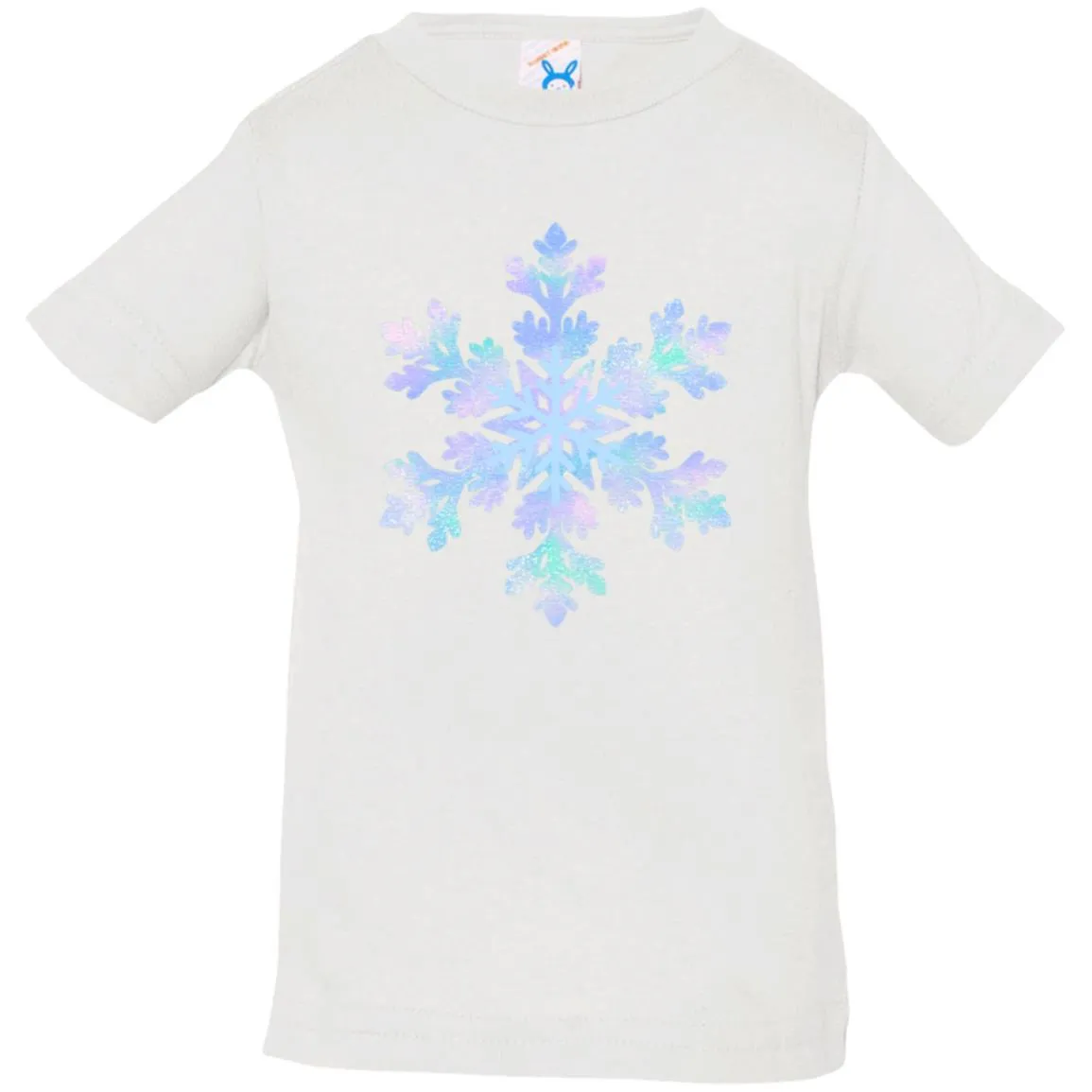 Snowflake blue and purple --  Infant Jersey T-Shirt