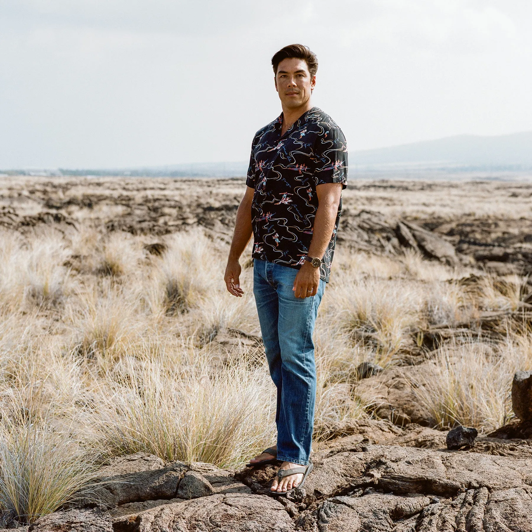 SOUTH SEAS CAMP SHIRT / 100% Rayon