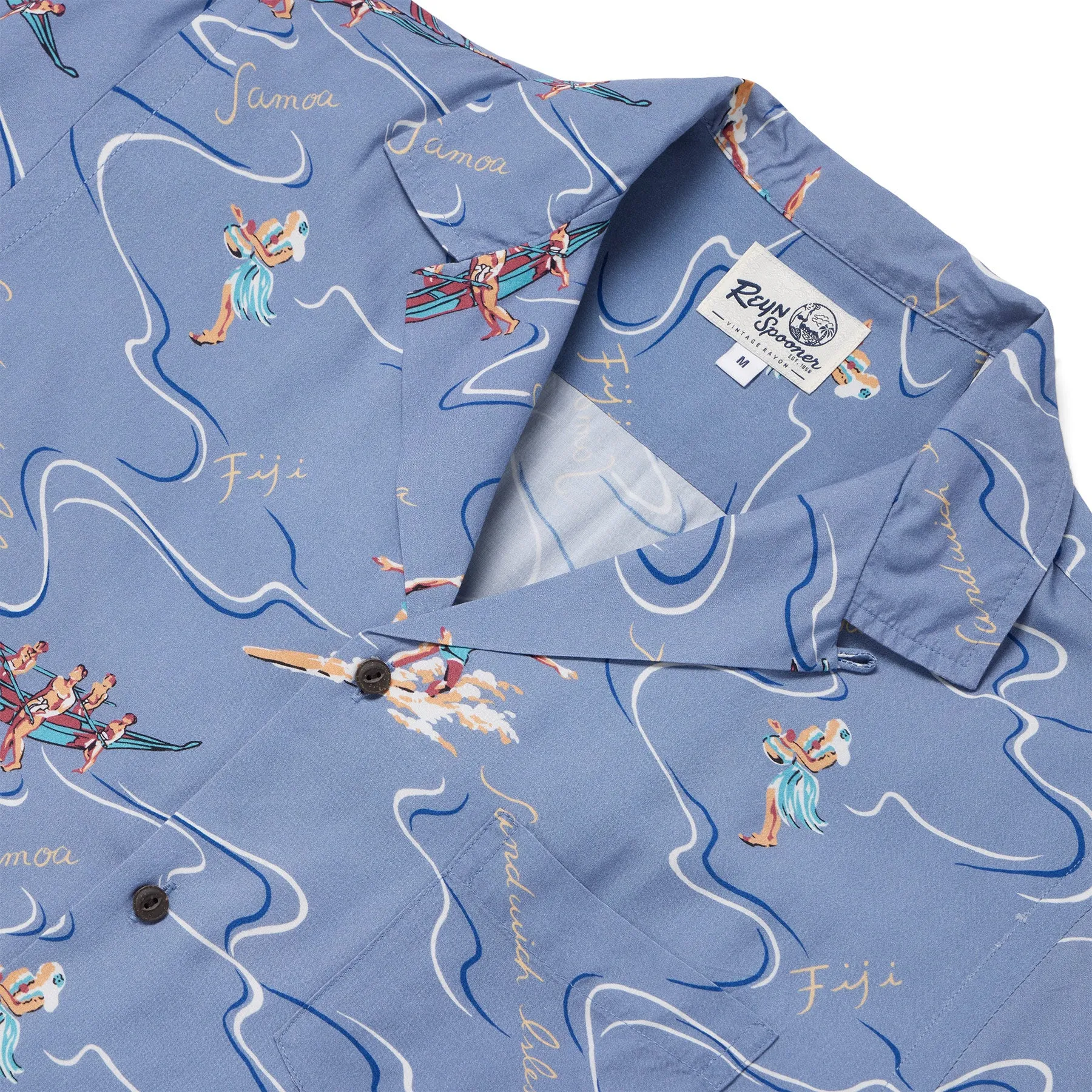 SOUTH SEAS CAMP SHIRT / 100% Rayon