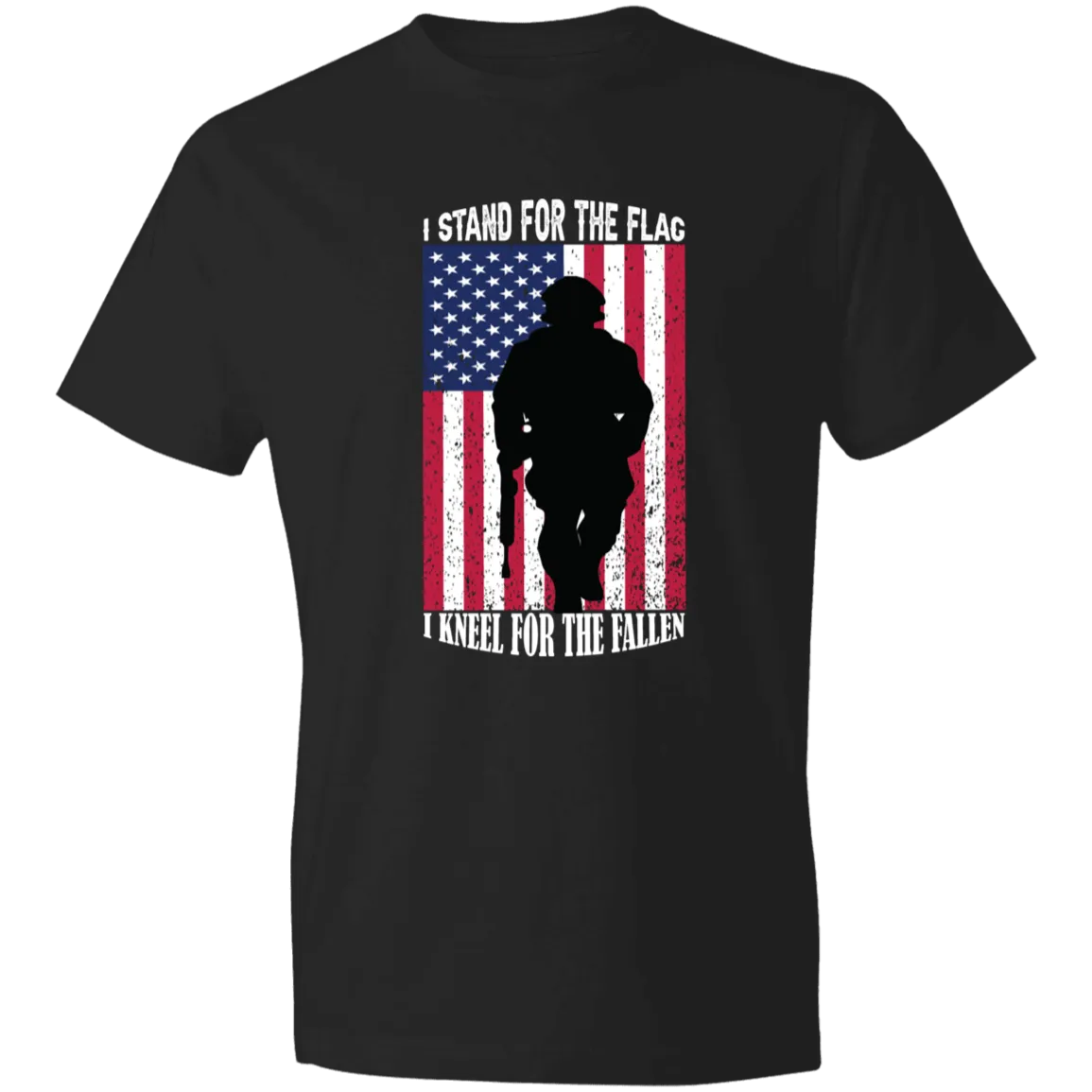 Stand for Flag Men's Lightweight T-Shirt 4.5 oz