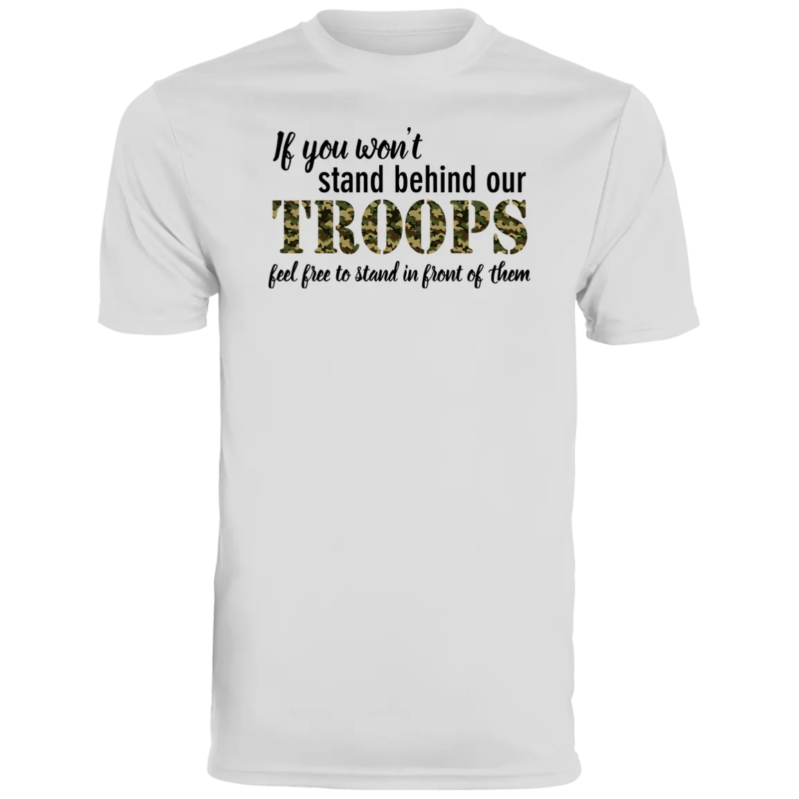 Stand In Front of Them  Men's Moisture-Wicking Tee