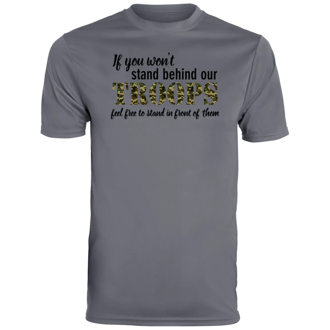 Stand In Front of Them  Men's Moisture-Wicking Tee