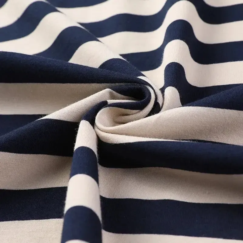 Summer Stripe Polo Shirt - Cross & Crown