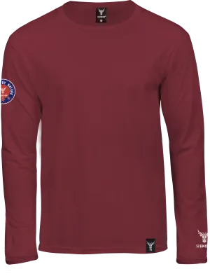 T-Shirt Langarm 14Ender Logo angeled blood