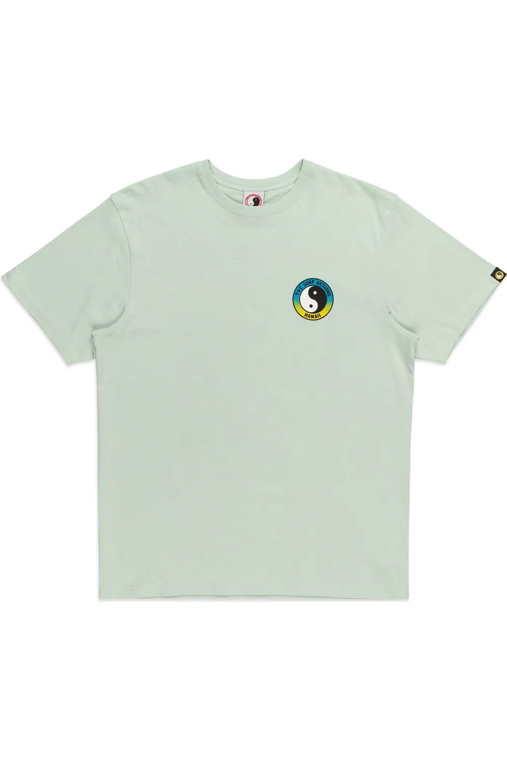T&C Surf Designs Jon Scene Short Sleeve Tee Blue