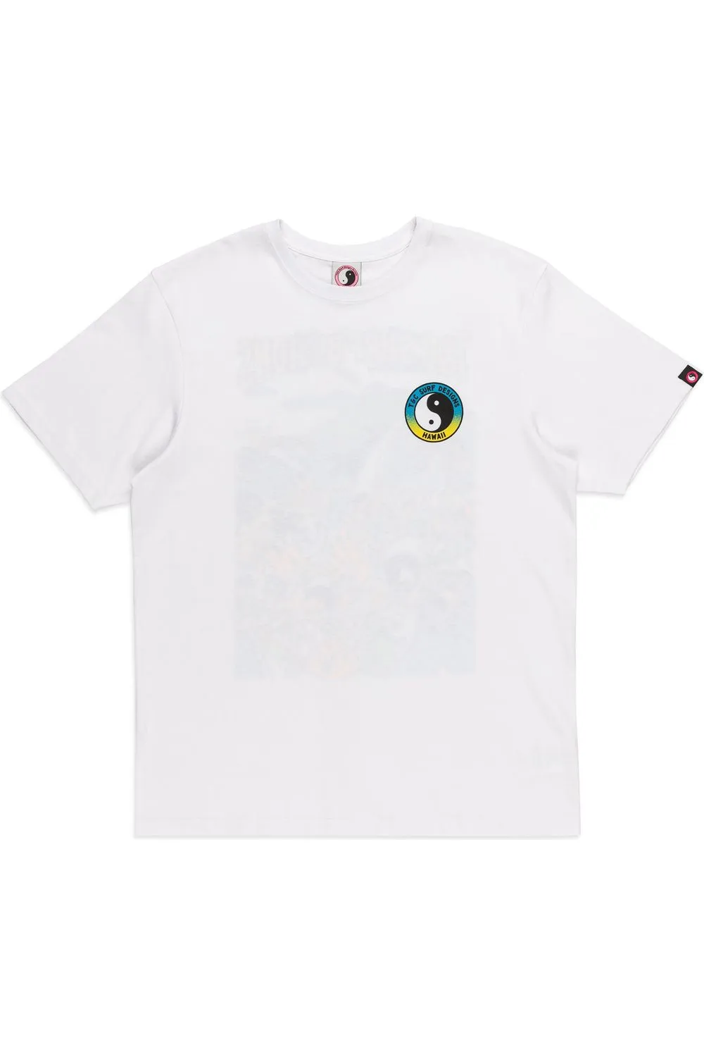 T&C Surf Designs Jon Scene Short Sleeve Tee White