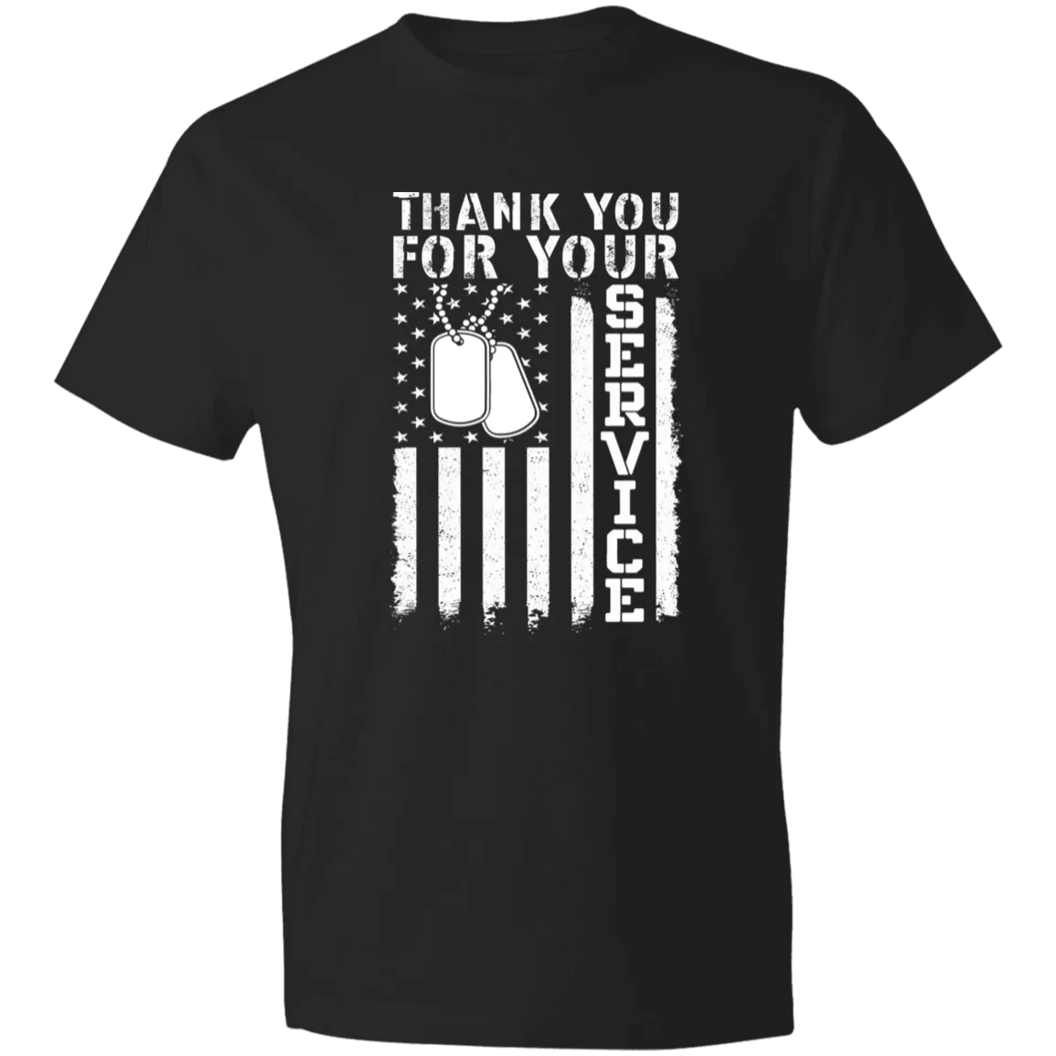 Thank  You Men's Lightweight T-Shirt 4.5 oz