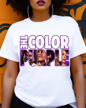 The Purple Color Short Sleeve T-shirt