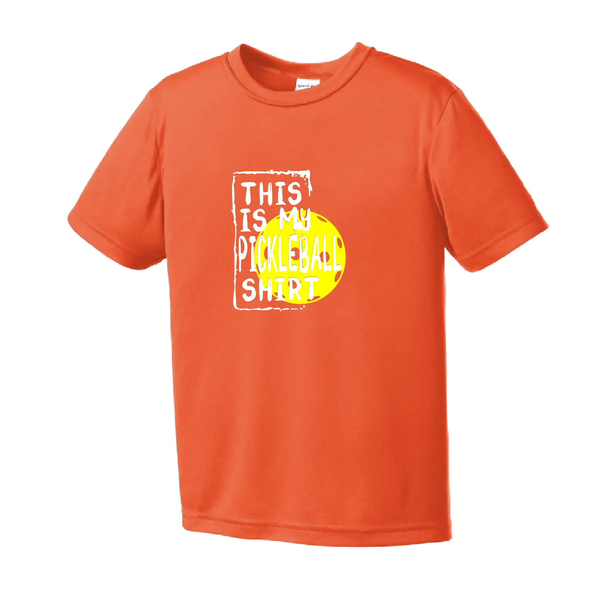 This Is My Pickleball Shirt | Youth Short Sleeve Pickleball Shirts | 100% Polyester
