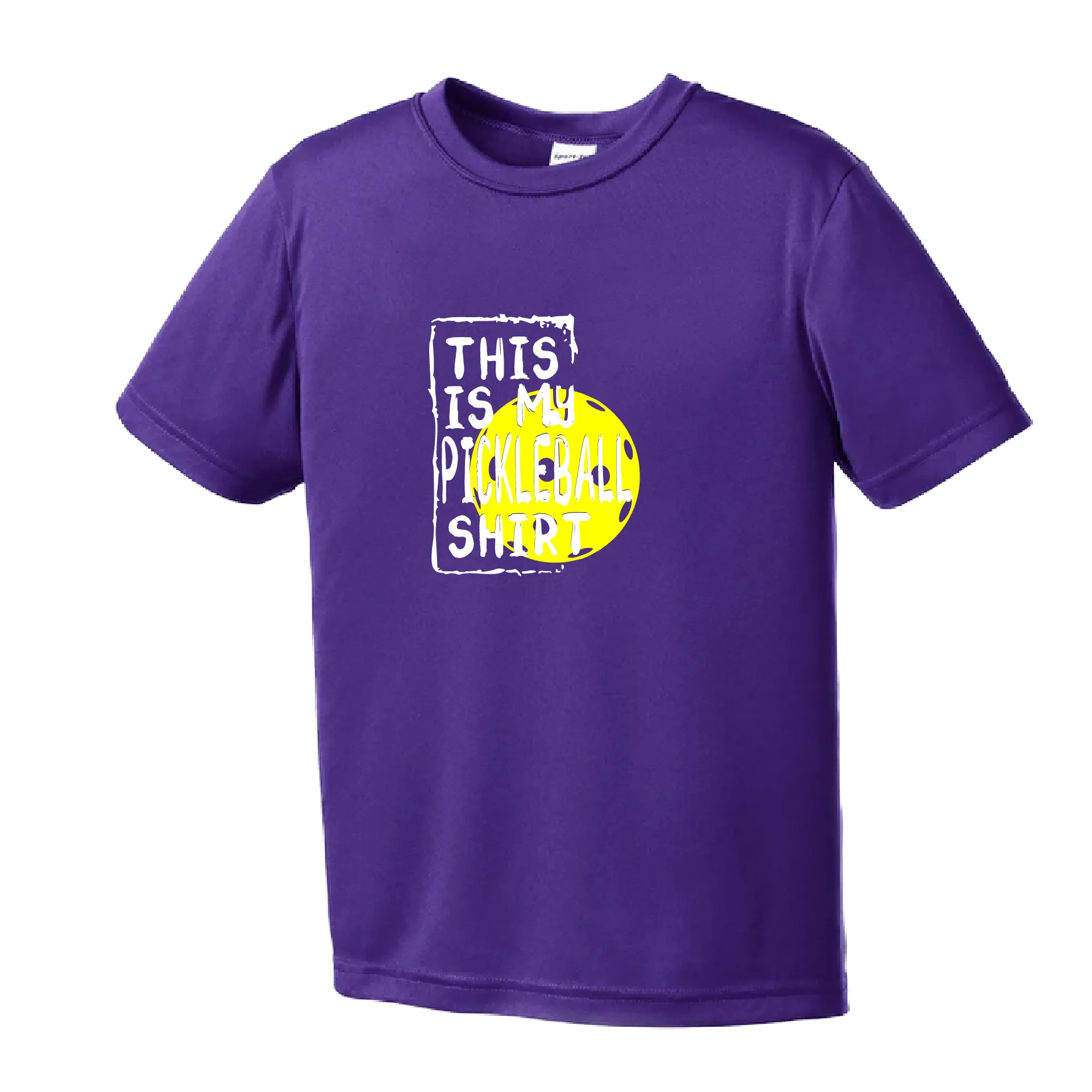 This Is My Pickleball Shirt | Youth Short Sleeve Pickleball Shirts | 100% Polyester
