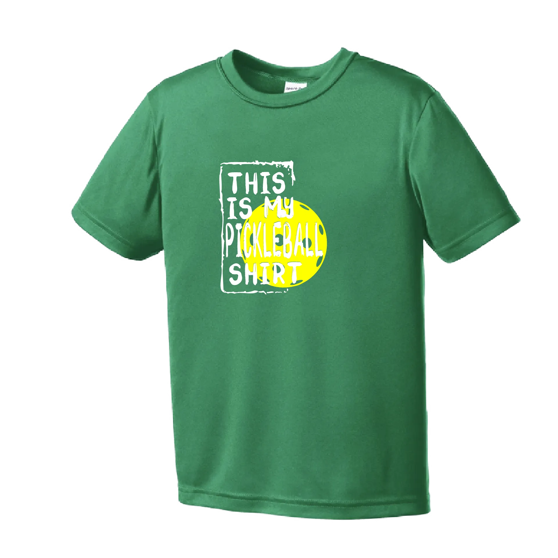This Is My Pickleball Shirt | Youth Short Sleeve Pickleball Shirts | 100% Polyester