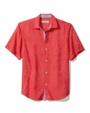 Tommy Bahama Coconut Point Keep It Frondly IslandZone® Camp Shirt | Apple Blossom