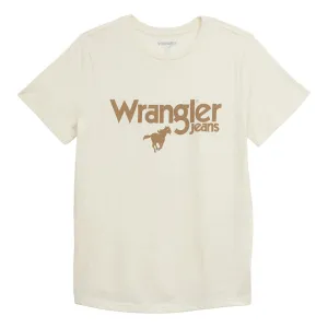 Top Women's SZN (112350063) - Wrangler Retro® Graphic Tee - Regular Fit - Antique White