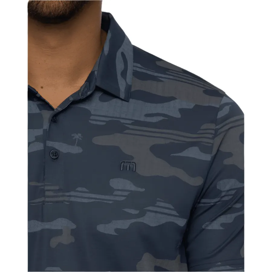 Travis Mathew Beachside Stealth Polo - Blue