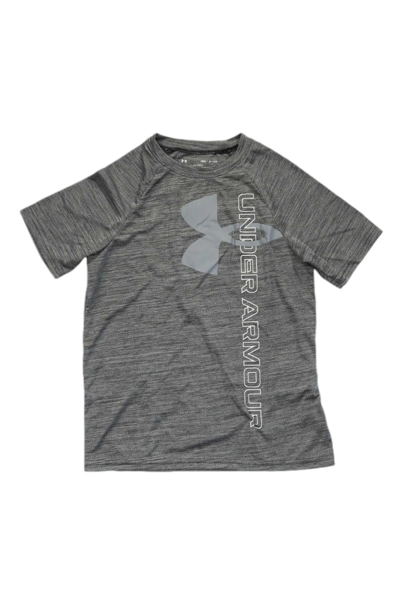 Under Armour Boy's Tech Logo Split Hybrid SS