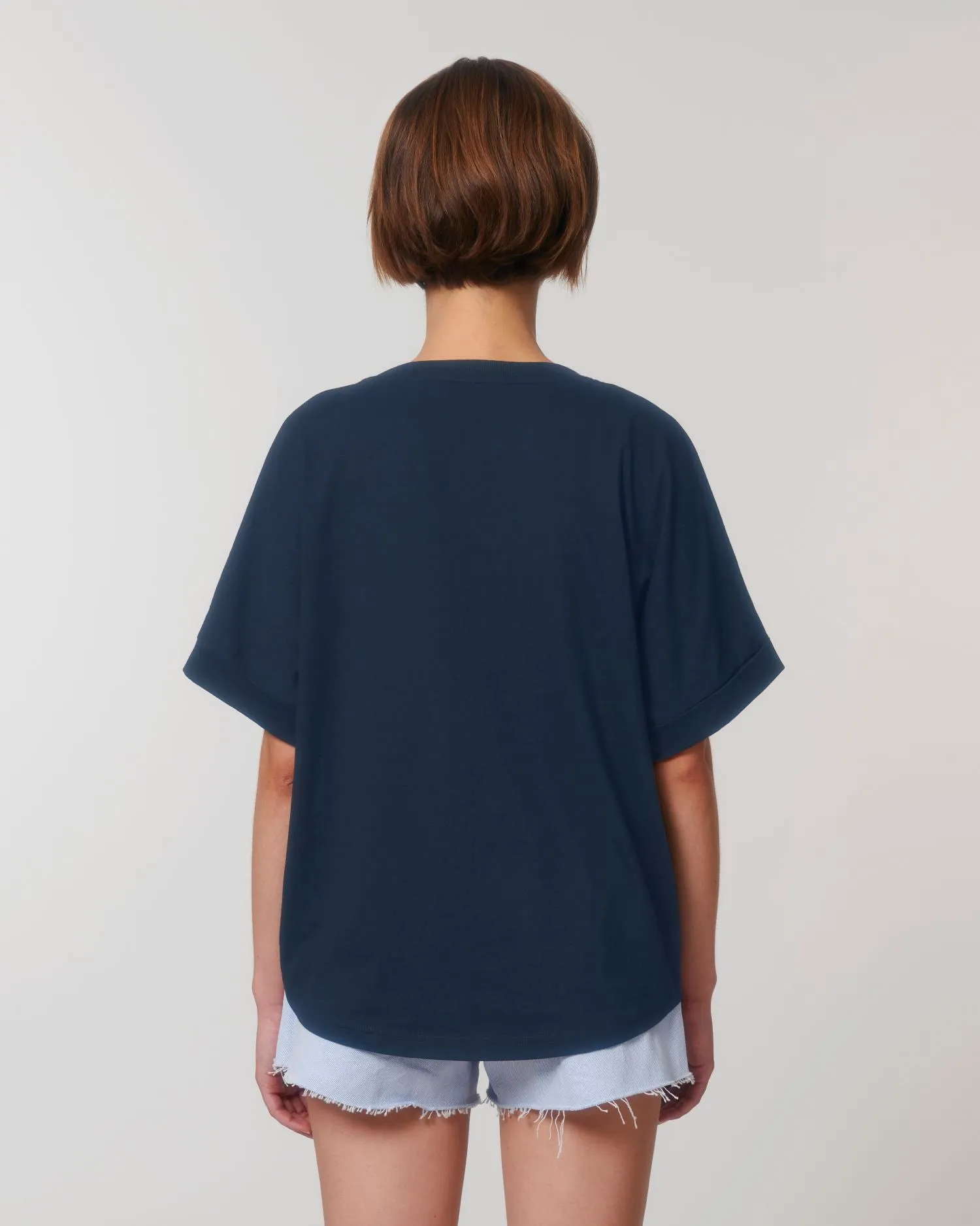 Women's Oversized Rolled Sleeve T-shirt - 155 g/m² | Stella Collider T-shirt STTW089